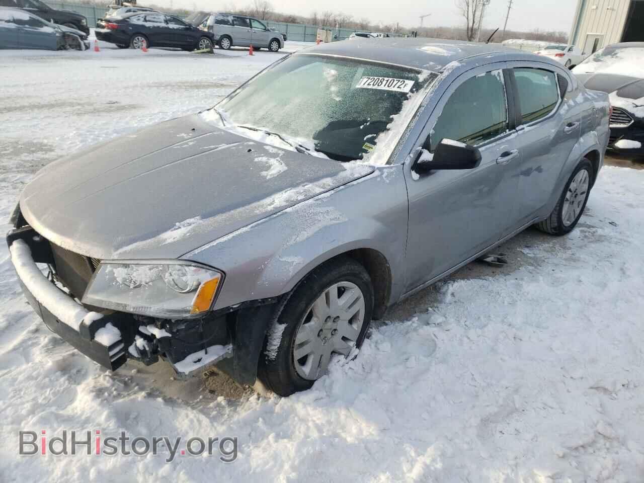 Photo 1C3CDZAG0DN772626 - DODGE AVENGER 2013