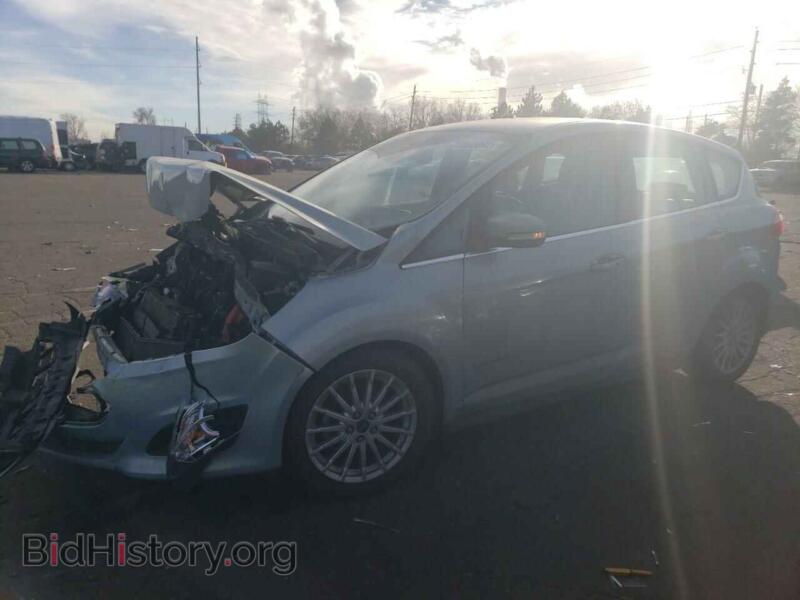 2013 Ford CMAX C-Max SEL (VIN 1FADP5BU5DL554557) — фото 1 из 13, Copart, повреждение: передняя часть