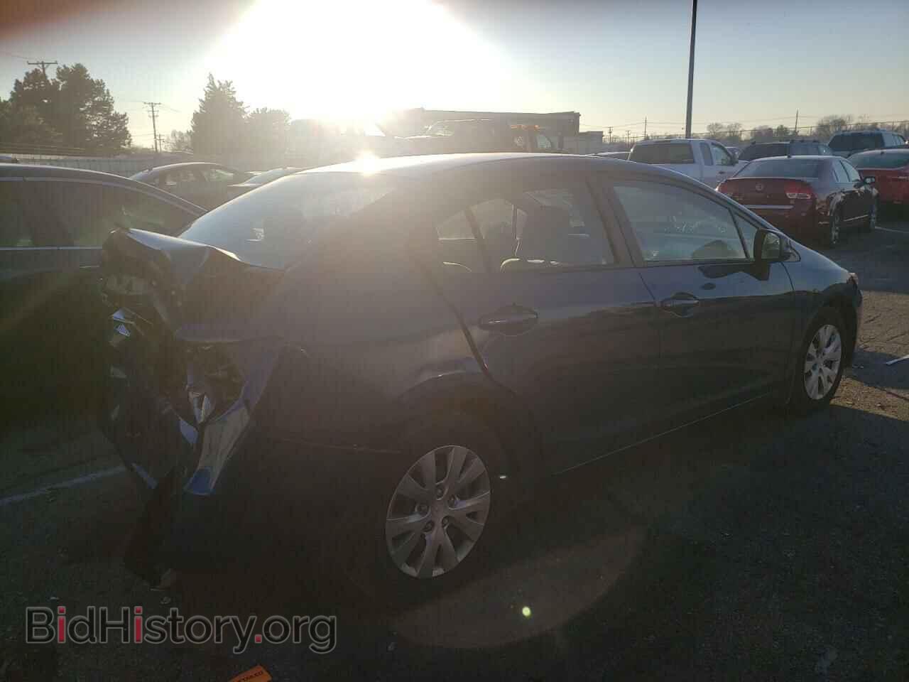 2012 HONDA CIVIC - VIN: 19XFB2F51CE361204 - Фото 3