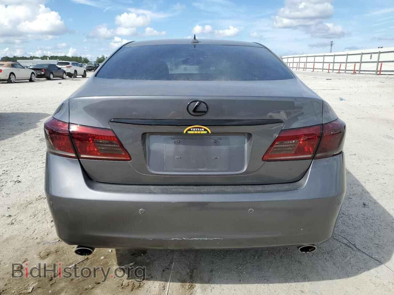 2012 LEXUS ES350 - VIN: JTHBK1EG7C2478941 - Фото 6