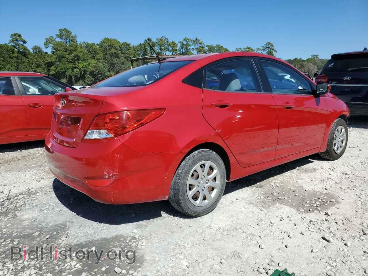 2014 HYUNDAI ACCENT - VIN: KMHCT4AE7EU649523 - Фото 3