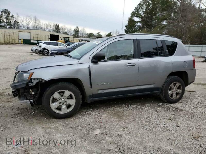 2015 Jeep COMPASS Compass SP (VIN 1C4NJCBAXFD397616) — фото 1 из 14, Copart, повреждение: передняя часть