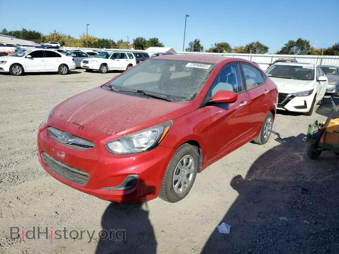Photo KMHCT4AE3DU550132 - HYUNDAI ACCENT 2013