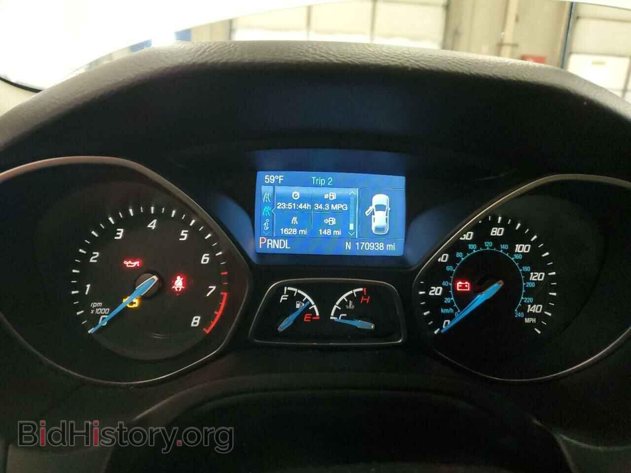 2014 FORD FOCUS - VIN: 1FADP3K27EL266477 - Фото 9