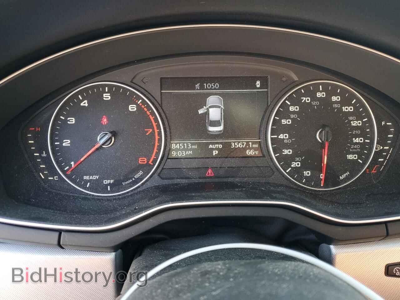 2017 AUDI A4 - VIN: WAUGNAF46HN015985 - Фото 9