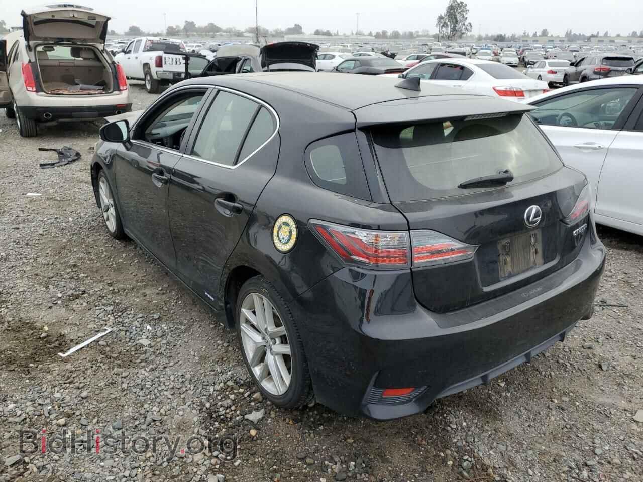 2014 LEXUS CT 200 - VIN: JTHKD5BH2E2205942 - Фото 2