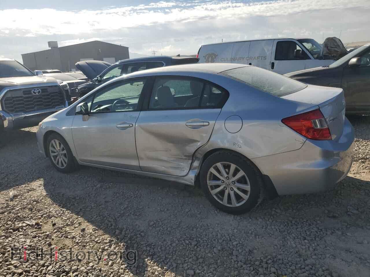 2012 HONDA CIVIC - VIN: 2HGFB2F93CH510124 - Фото 2