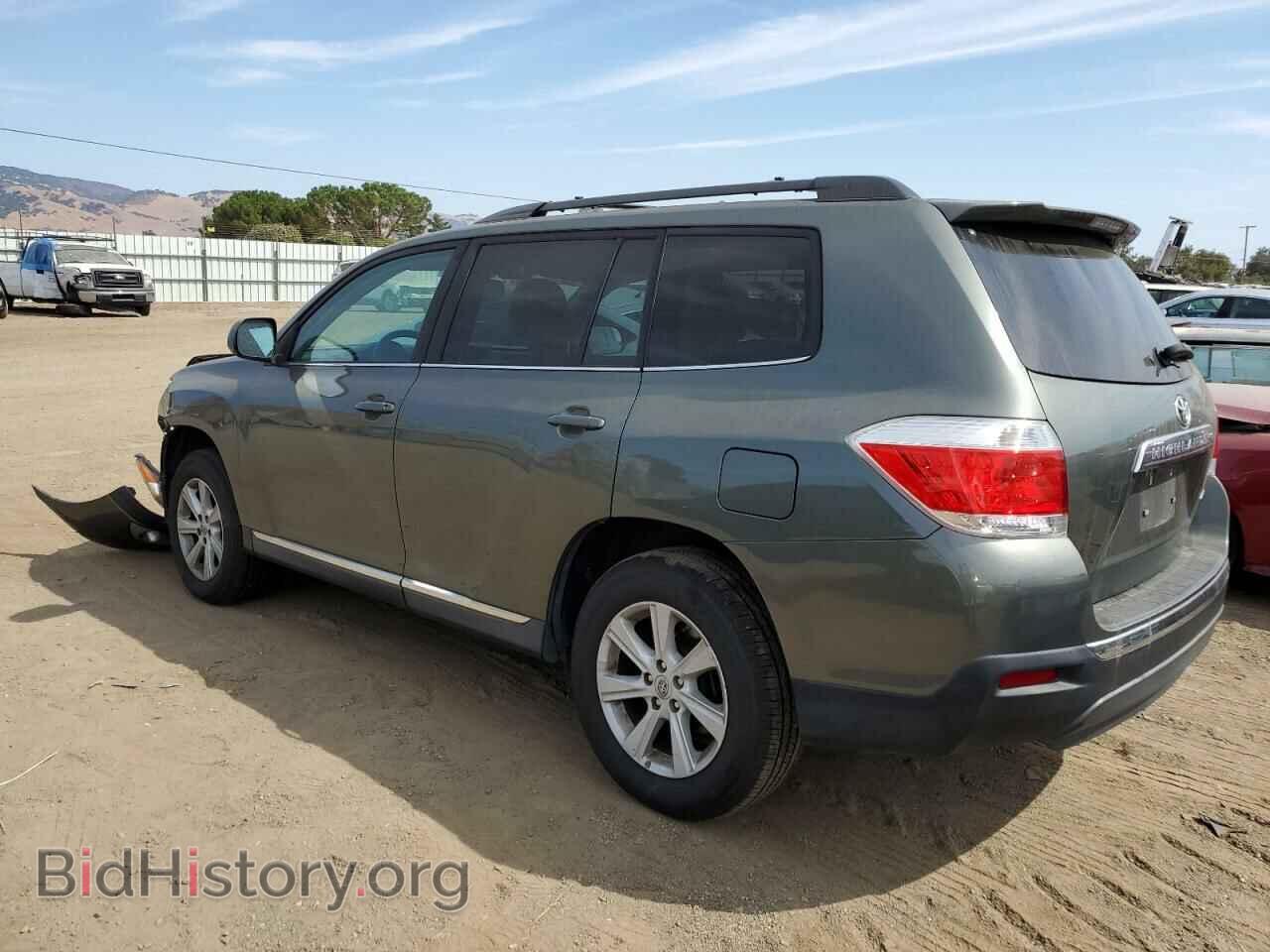2013 TOYOTA HIGHLANDER - VIN: 5TDBK3EH8DS271099 - Фото 2
