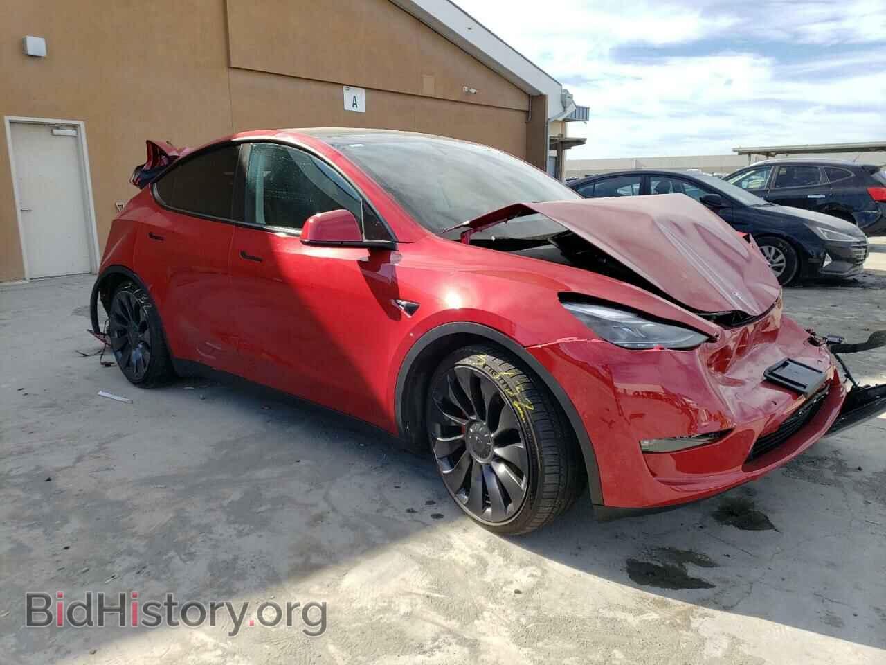 2022 TESLA MODEL Y - VIN: 7SAYGDEF7NF361725 - Фото 4