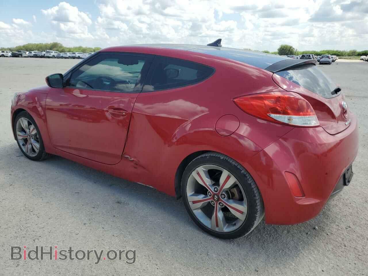 2012 HYUNDAI VELOSTER - VIN: KMHTC6ADXCU059090 - Фото 2