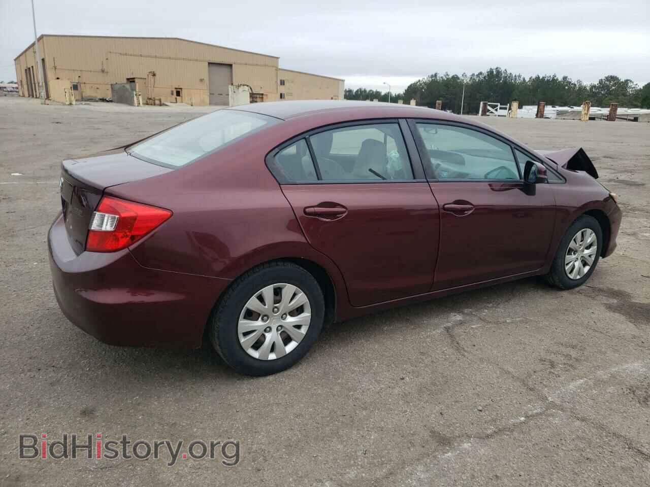 2012 HONDA CIVIC - VIN: 19XFB2F51CE351157 - Фото 3