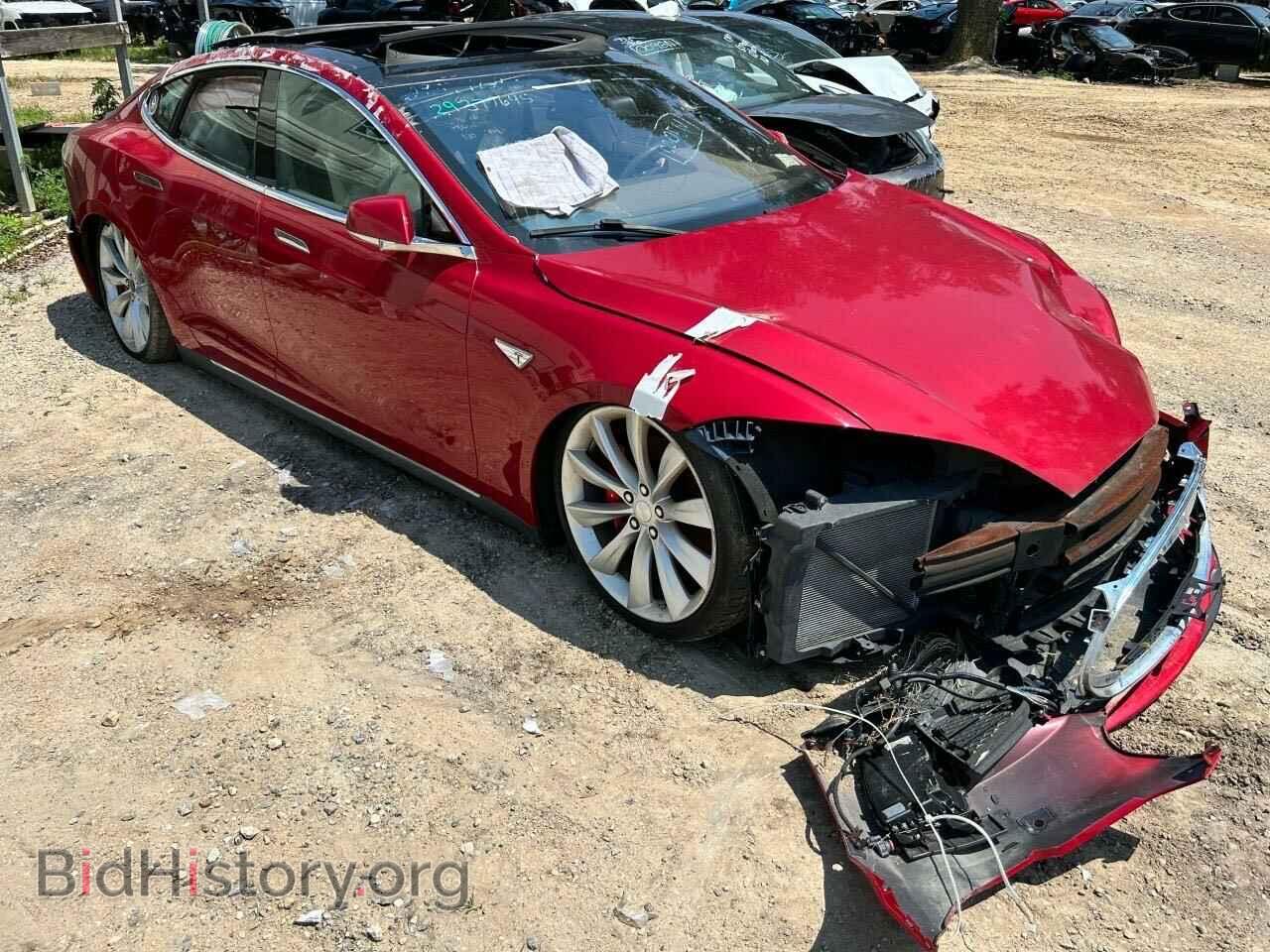 Photo 5YJSA1E42FF114101 - TESLA MODEL S 2015
