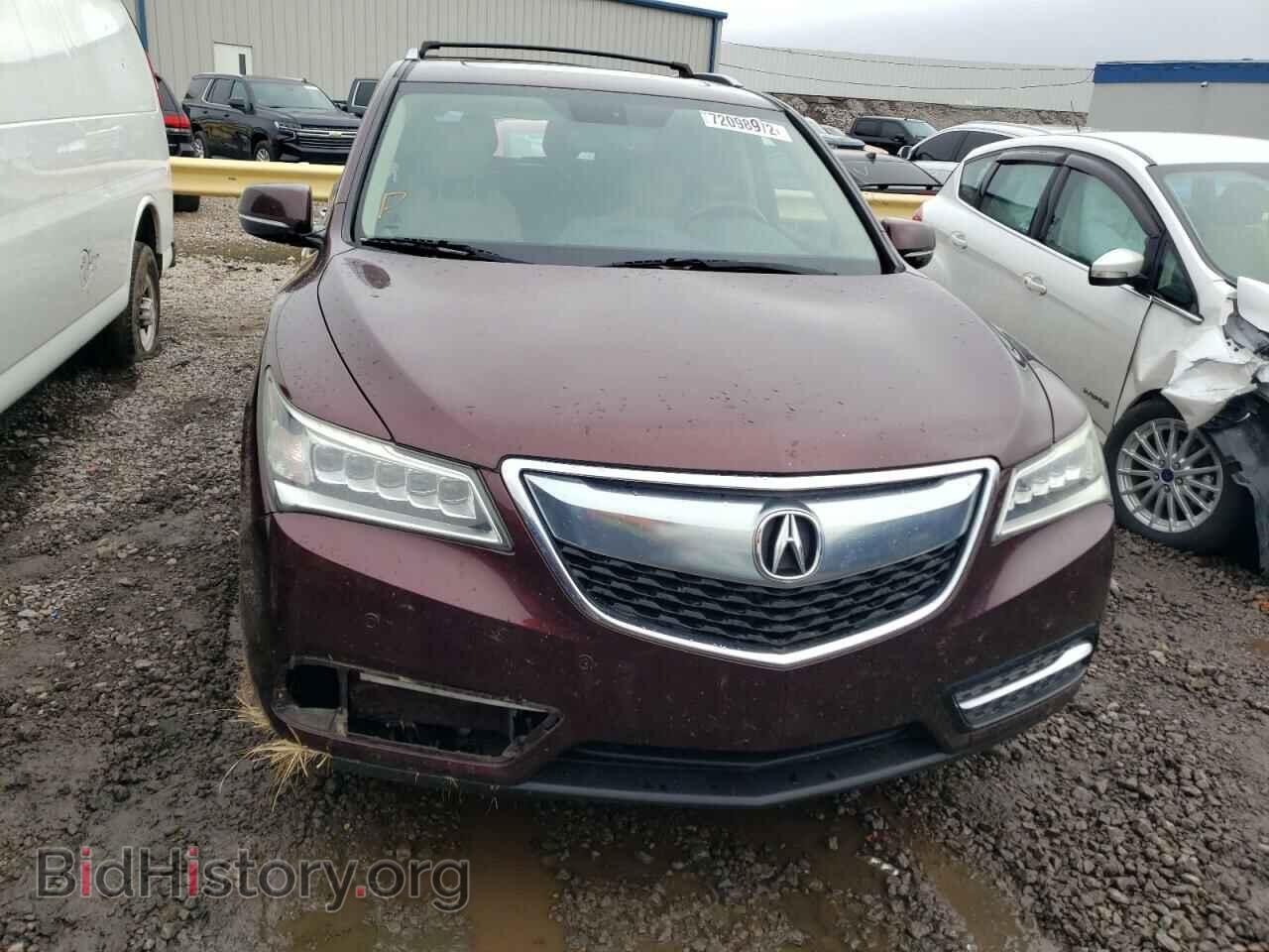 2014 ACURA MDX - VIN: 5FRYD4H81EB024100 - Фото 5