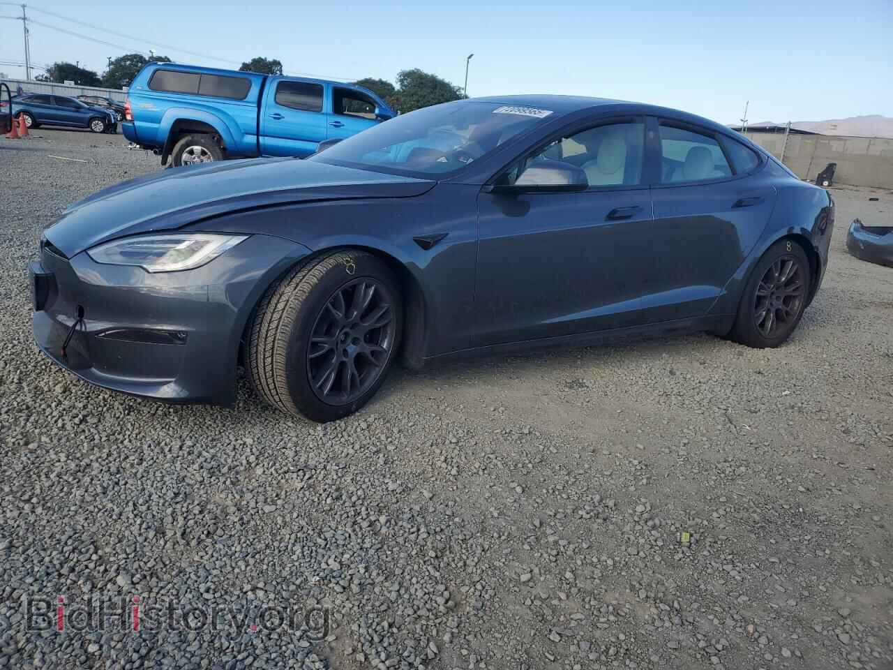 Photo 5YJSA1E59NF463375 - TESLA MODEL S 2022