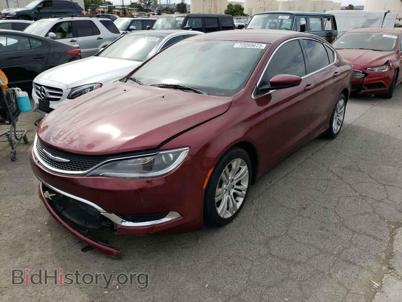 Фотография 1C3CCCAB8FN606085 - CHRYSLER 200 2015