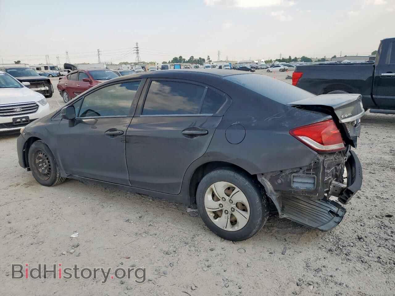 2013 HONDA CIVIC - VIN: 2HGFB2F54DH559850 - Фото 2