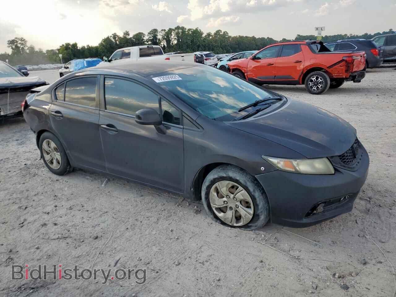 2013 HONDA CIVIC - VIN: 2HGFB2F54DH559850 - Фото 4