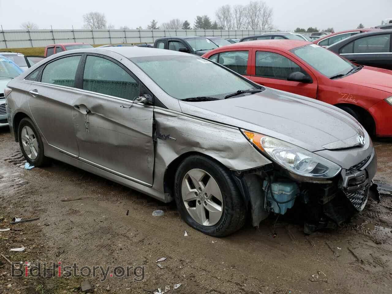 2012 HYUNDAI SONATA - VIN: KMHEC4A44CA032725 - Фото 4