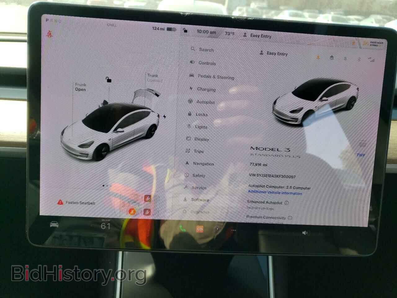 2019 TESLA MODEL 3 - VIN: 5YJ3E1EA2KF300097 - Фото 9