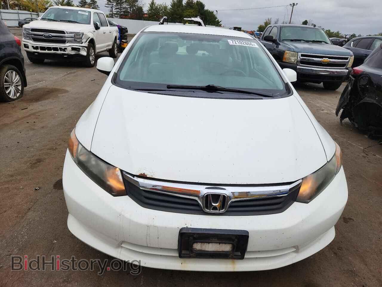 2012 HONDA CIVIC - VIN: 2HGFB2F57CH317715 - Фото 5
