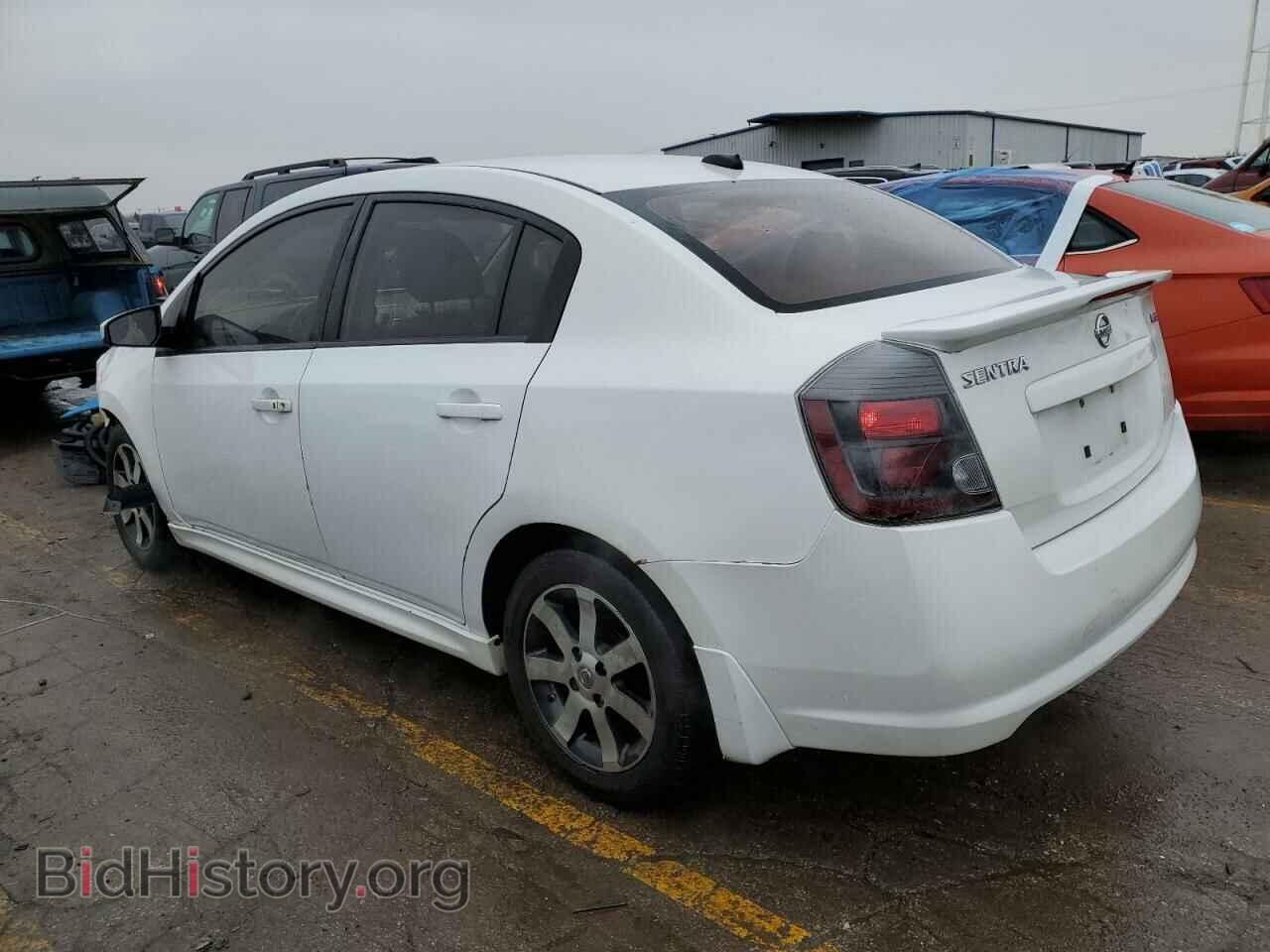2012 NISSAN SENTRA - VIN: 3N1AB6AP7CL621663 - Фото 2