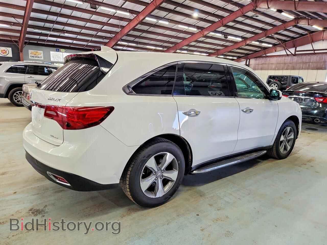 2014 ACURA MDX - VIN: 5FRYD4H29EB005418 - Фото 3