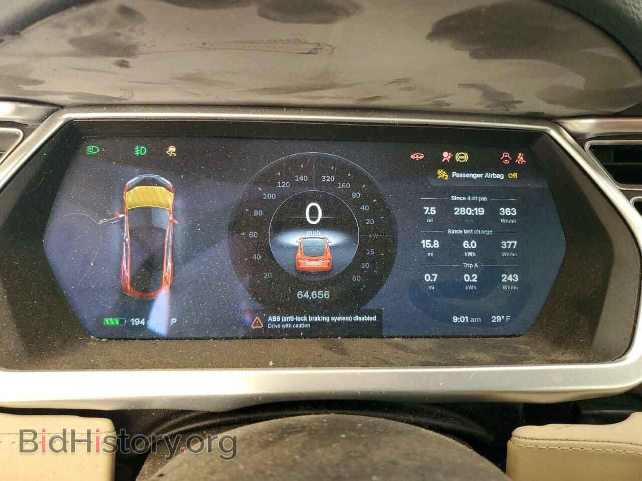 2013 TESLA MODEL S - VIN: 5YJSA1DPXDFP20027 - Фото 9