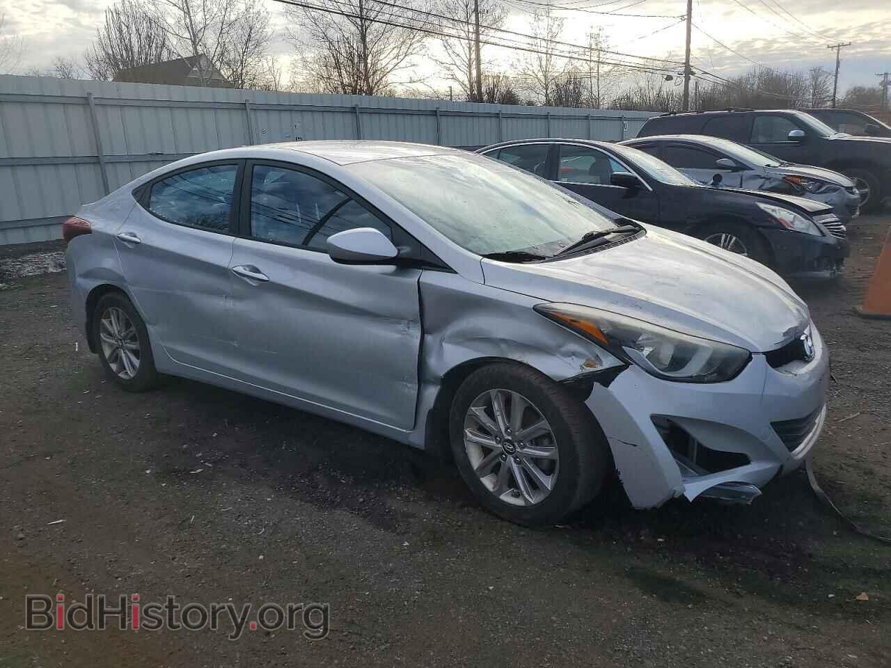 2016 HYUNDAI ELANTRA - VIN: KMHDH4AE6GU487988 - Фото 4