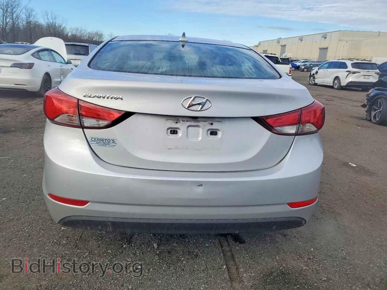 2016 HYUNDAI ELANTRA - VIN: KMHDH4AE6GU487988 - Фото 6