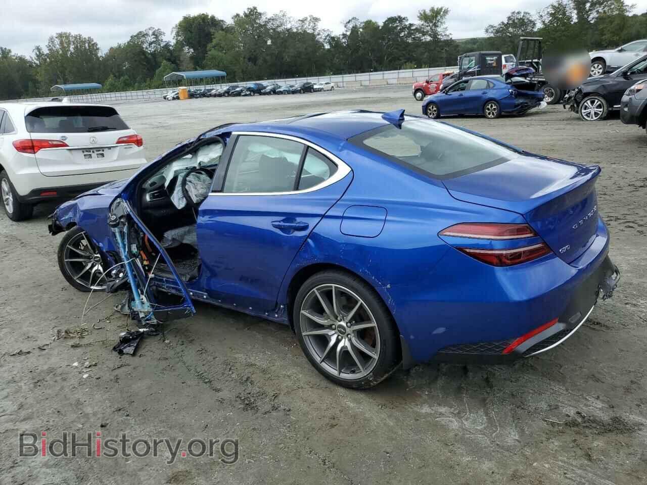 2022 GENESIS G70 BASE - VIN: KMTG34TA1NU093128 - Photo 2