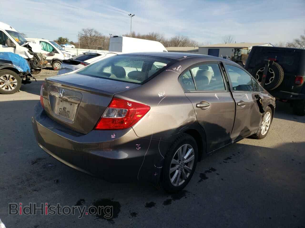2012 HONDA CIVIC - VIN: 19XFB2F87CE326810 - Фото 3