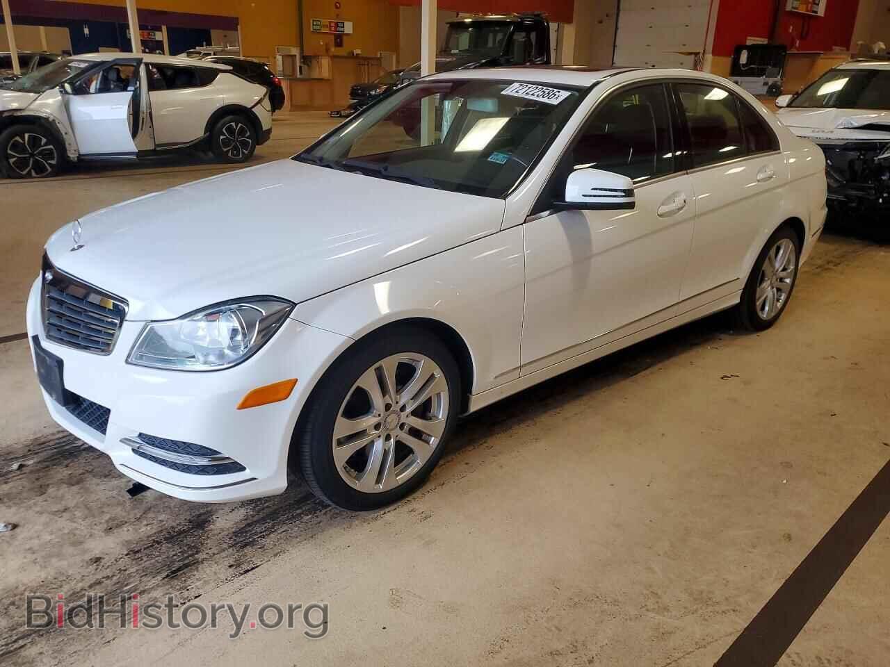 Photo WDDGF8AB6DR270112 - MERCEDES-BENZ C-CLASS 2013