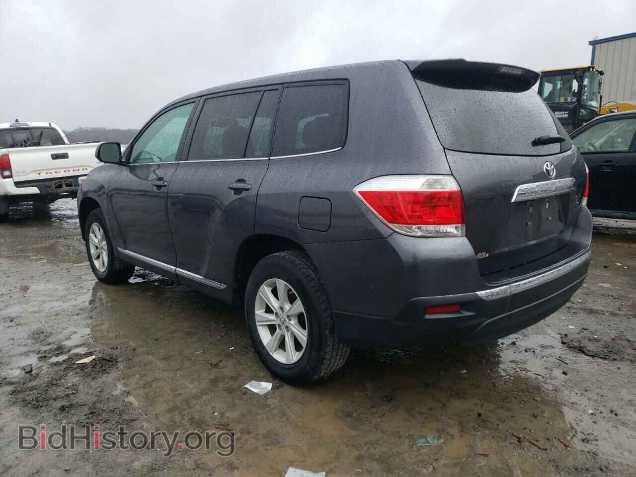 2013 TOYOTA HIGHLANDER - VIN: 5TDZK3EH8DS117619 - Фото 2