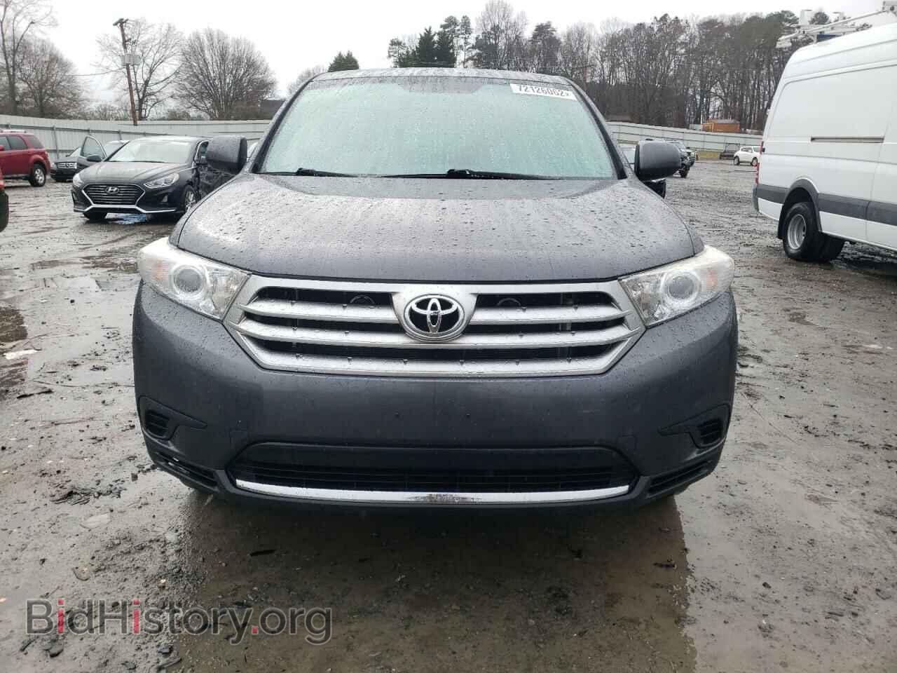 2013 TOYOTA HIGHLANDER - VIN: 5TDZK3EH8DS117619 - Фото 5