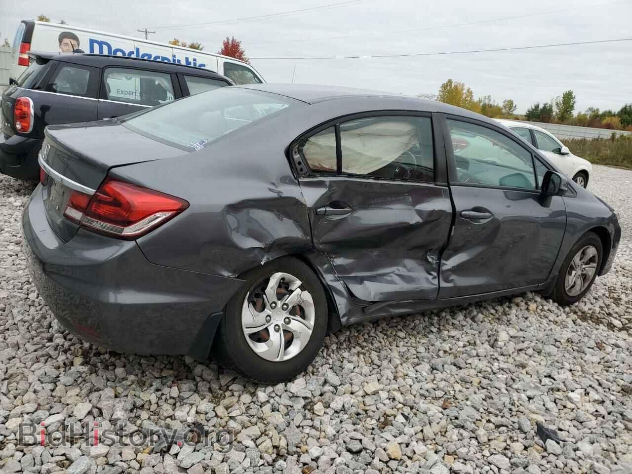 2013 HONDA CIVIC - VIN: 19XFB2F50DE001407 - Фото 3