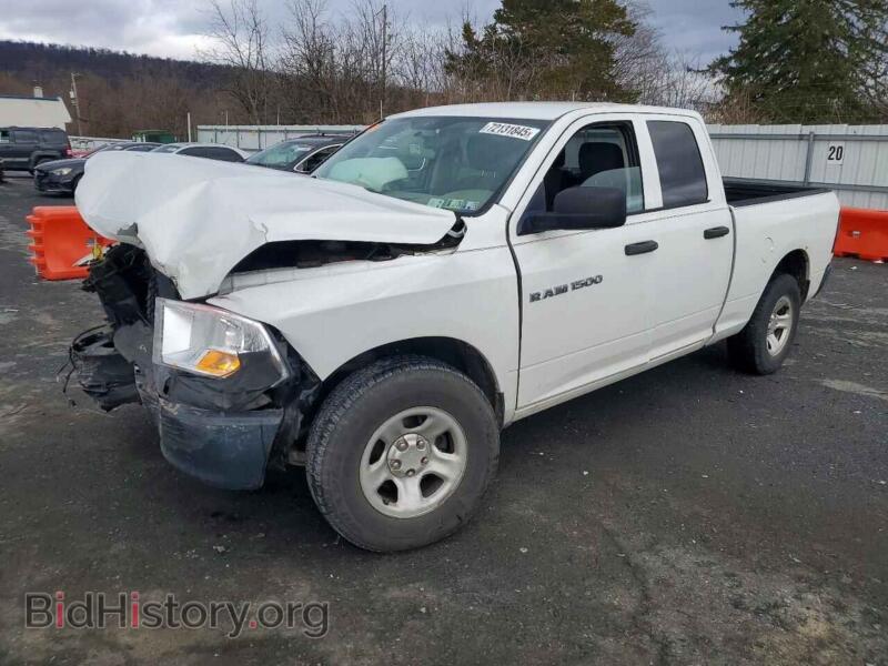 2012 Dodge RAM 1500 ST (VIN 1C6RD7FP0CS261900) — photo 1 of 13, Copart, damage: front end