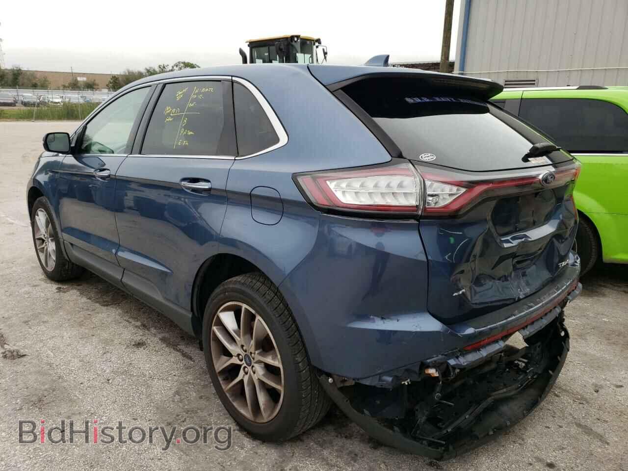 2018 FORD EDGE - VIN: 2FMPK4K97JBB60982 - Фото 2