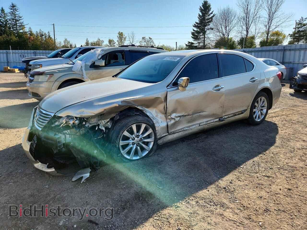 2012 Lexus LS460 460 (VIN JTHCL5EF9C5012782) — photo 1 of 12, Copart, damage: front end