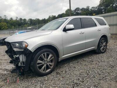 2013 Dodge DURANGO SXT, silver — VIN 1C4RDHAG9DC571948, Copart