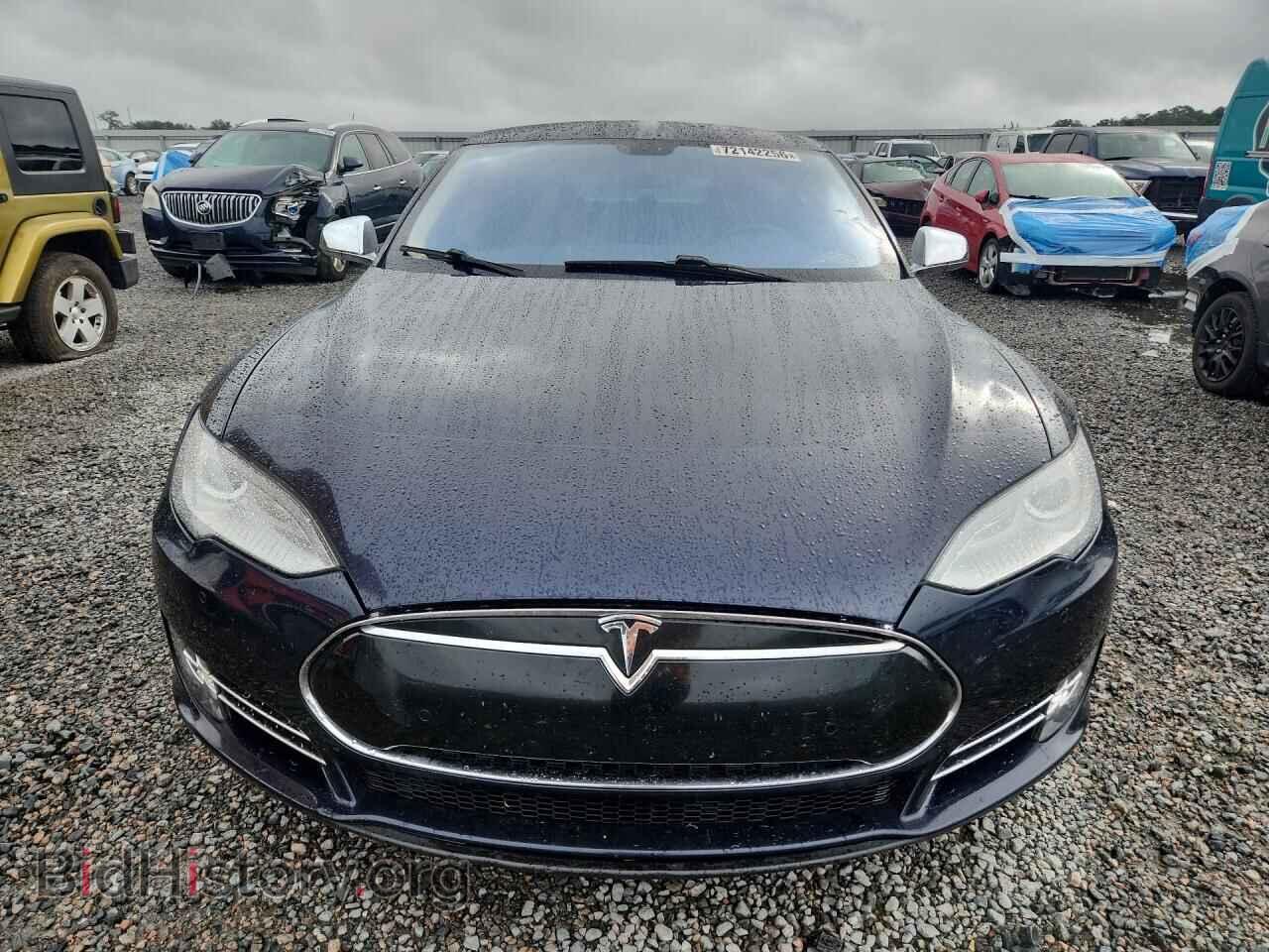 2014 TESLA MODEL S - VIN: 5YJSA1H18EFP42986 - Фото 5