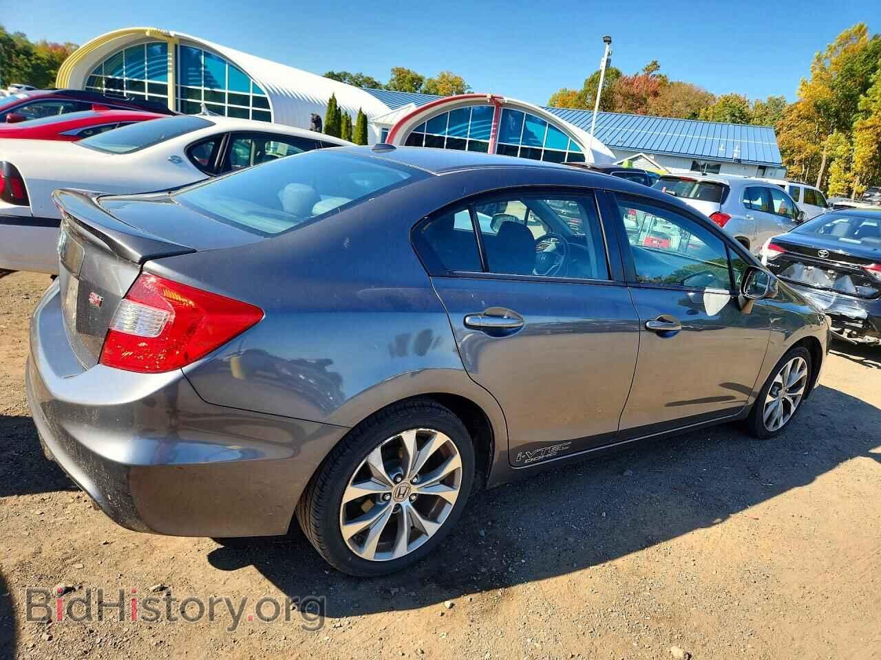2012 HONDA CIVIC - VIN: 2HGFB6E56CH700960 - Фото 3