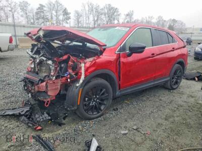 2024 Mitsubishi ECLIPSE LE, red — VIN JA4ATVAAXRZ041416, Copart