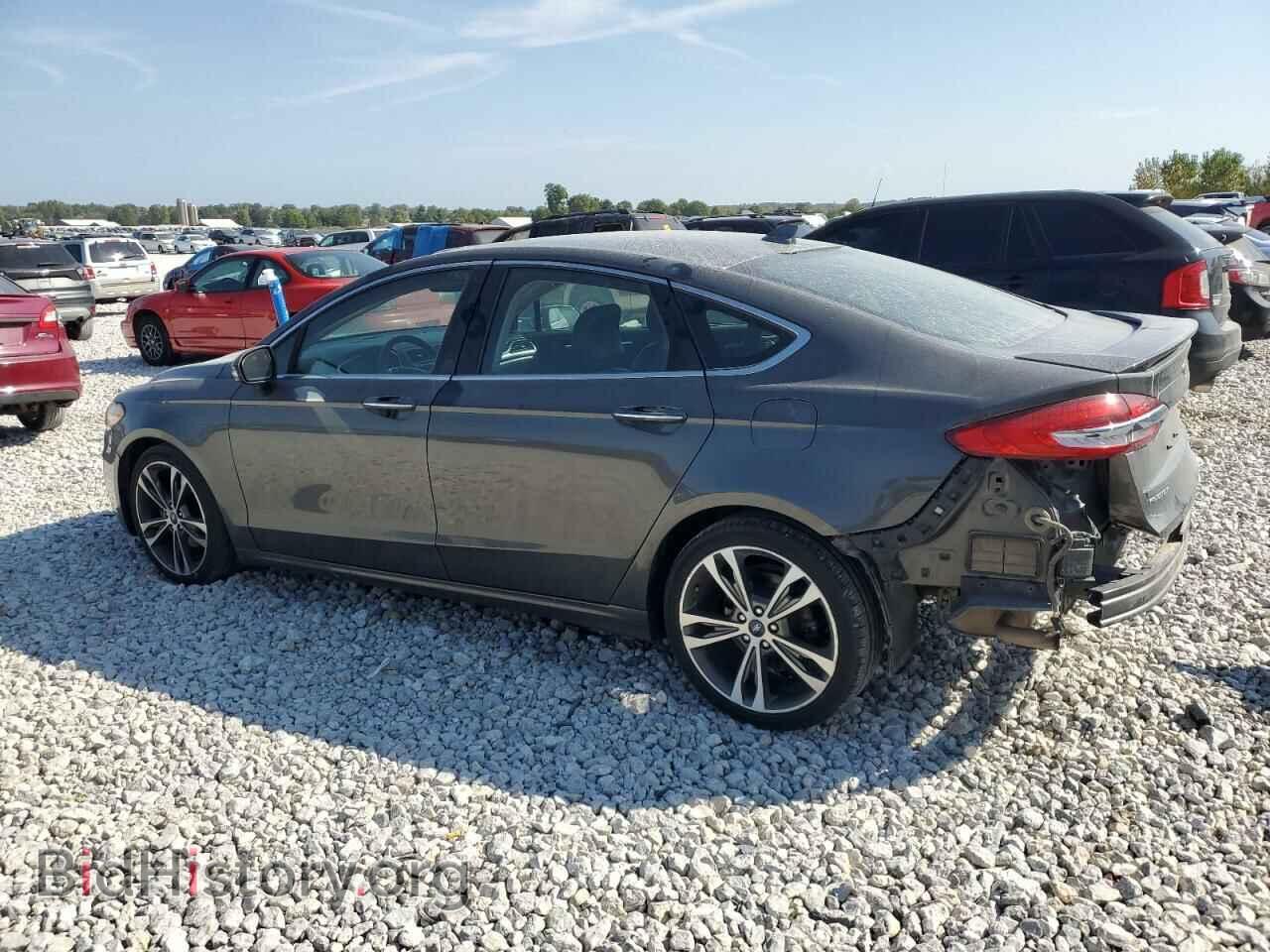 2019 FORD FUSION - VIN: 3FA6P0D91KR222652 - Фото 2