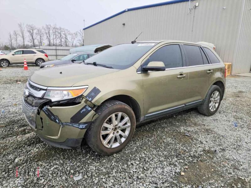 2013 Ford EDGE Limited (VIN 2FMDK3KC9DBB38379) — photo 1 of 12, Copart, damage: front end