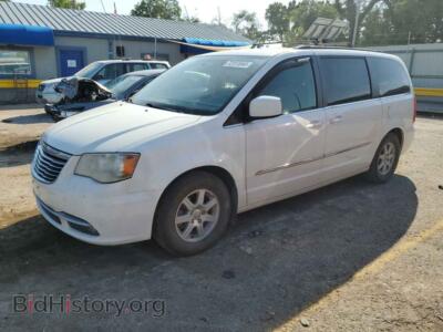 2011 Chrysler MINIVAN Touring, white — VIN 2A4RR5DG9BR649123, Copart