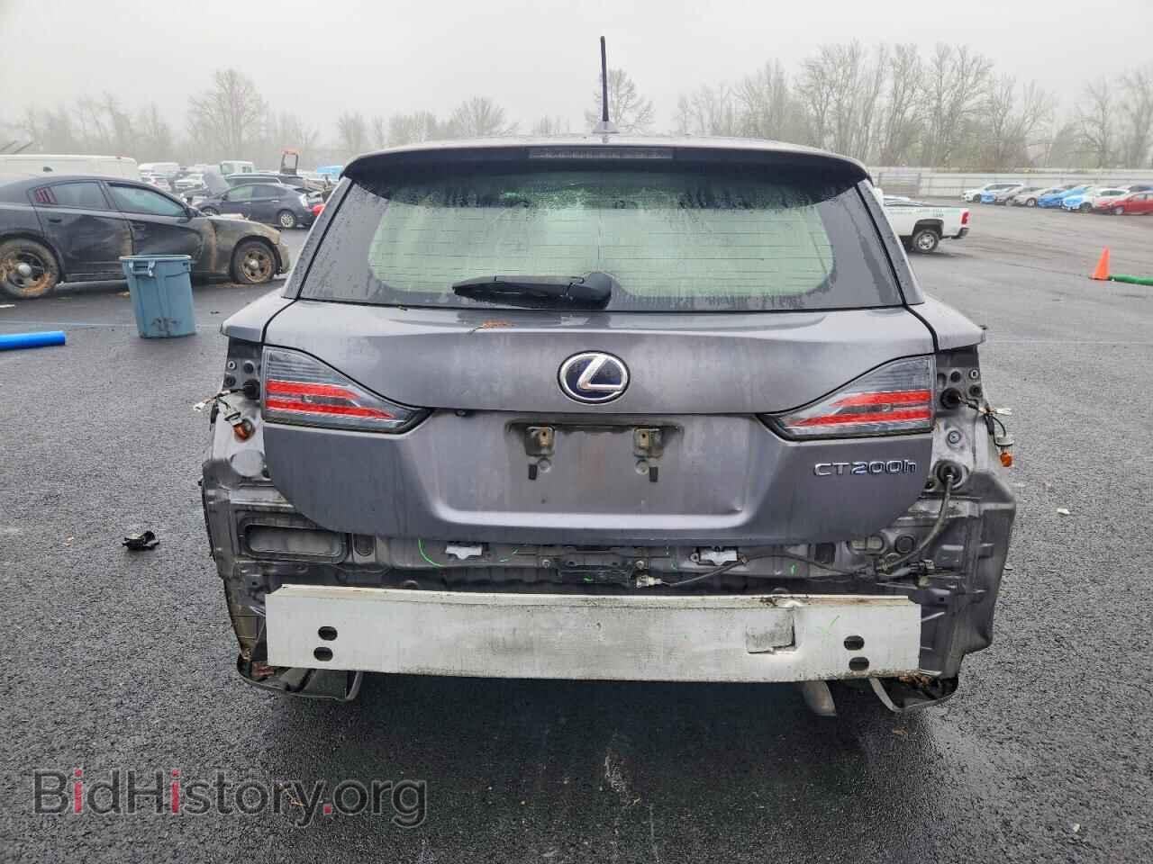 2012 LEXUS CT 200 - VIN: JTHKD5BH4C2084537 - Фото 6