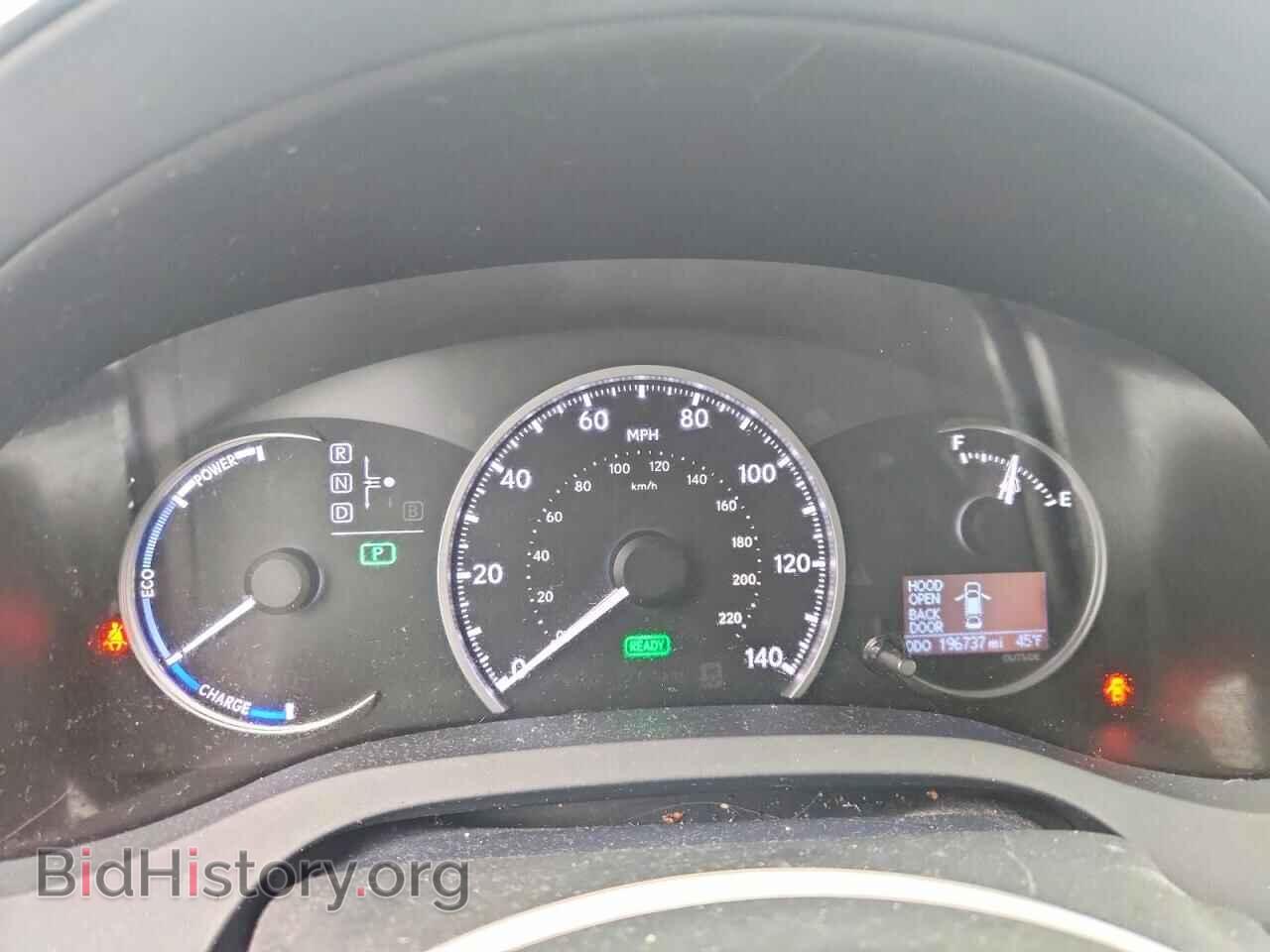 2012 LEXUS CT 200 - VIN: JTHKD5BH4C2084537 - Фото 9