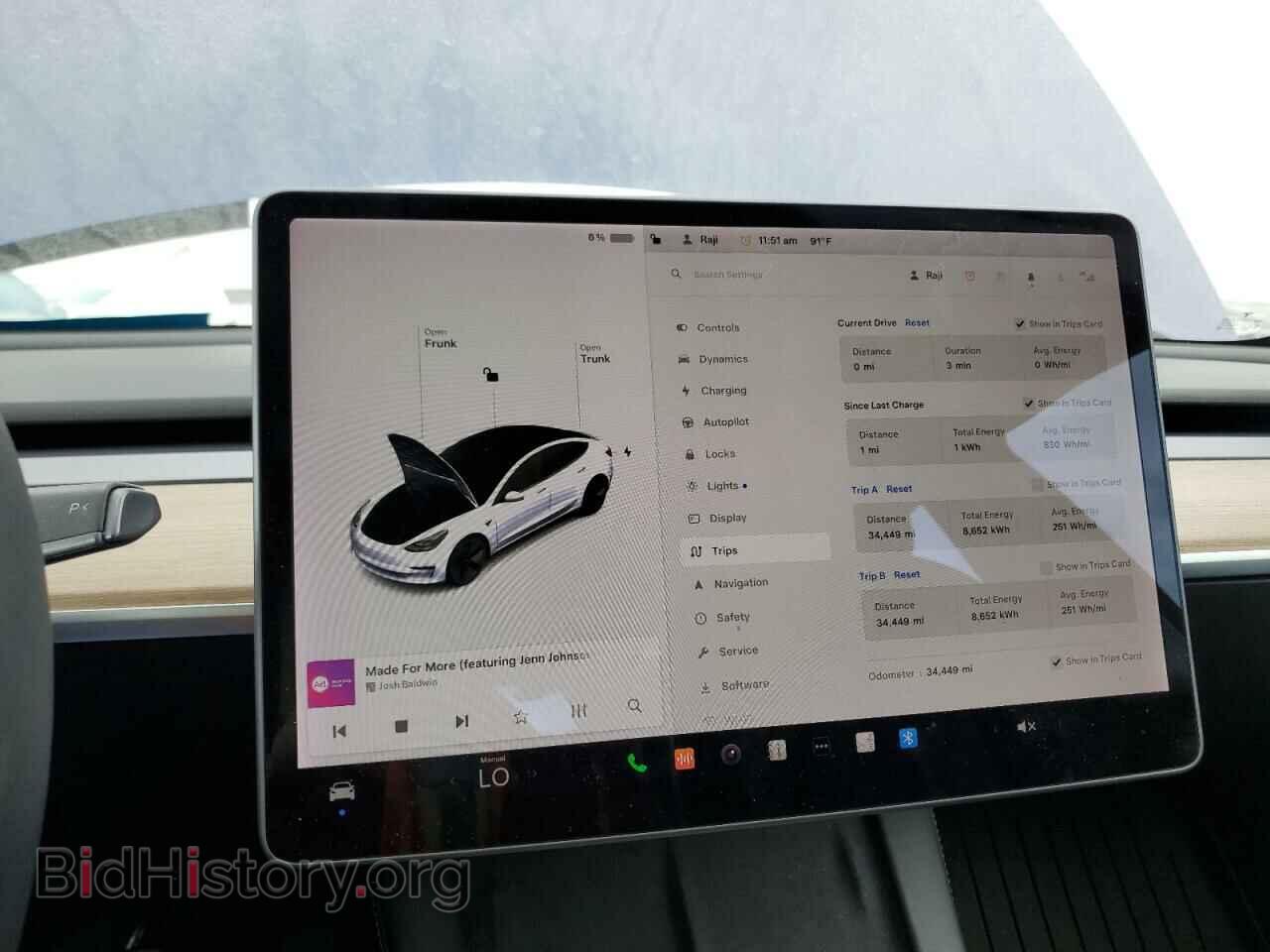 2021 TESLA MODEL 3 - VIN: 5YJ3E1EA9MF092173 - Photo 9