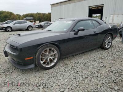 2023 Dodge CHALLENGER, black — VIN 2C3CDZJG3PH507308, Copart