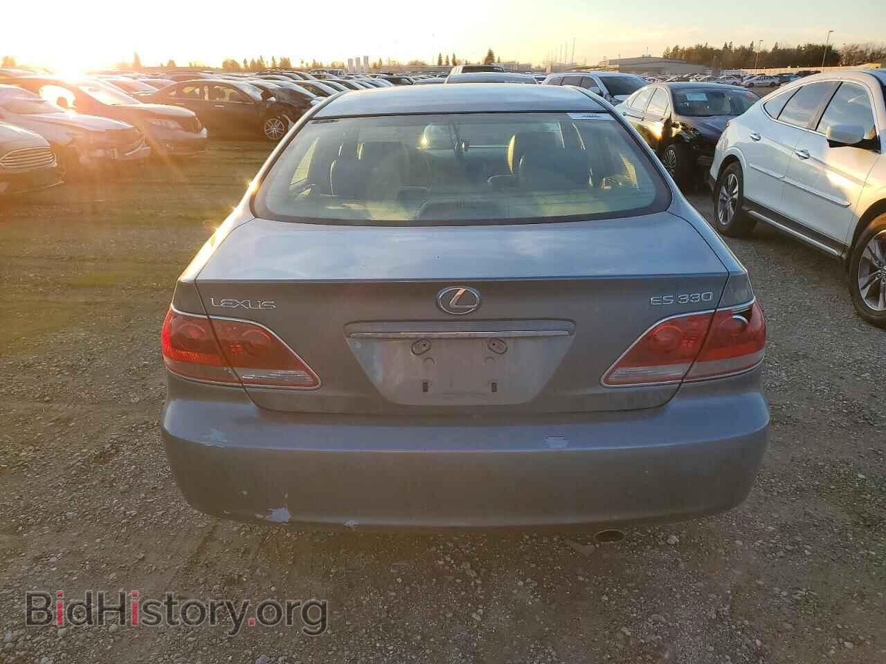 2005 LEXUS ES330 - VIN: JTHBA30G355091116 - Фото 6